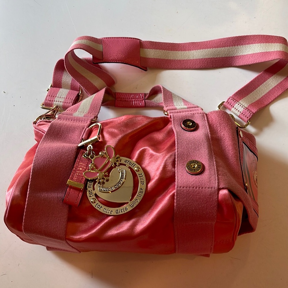 Juicy Couture Convertible Satin Bag